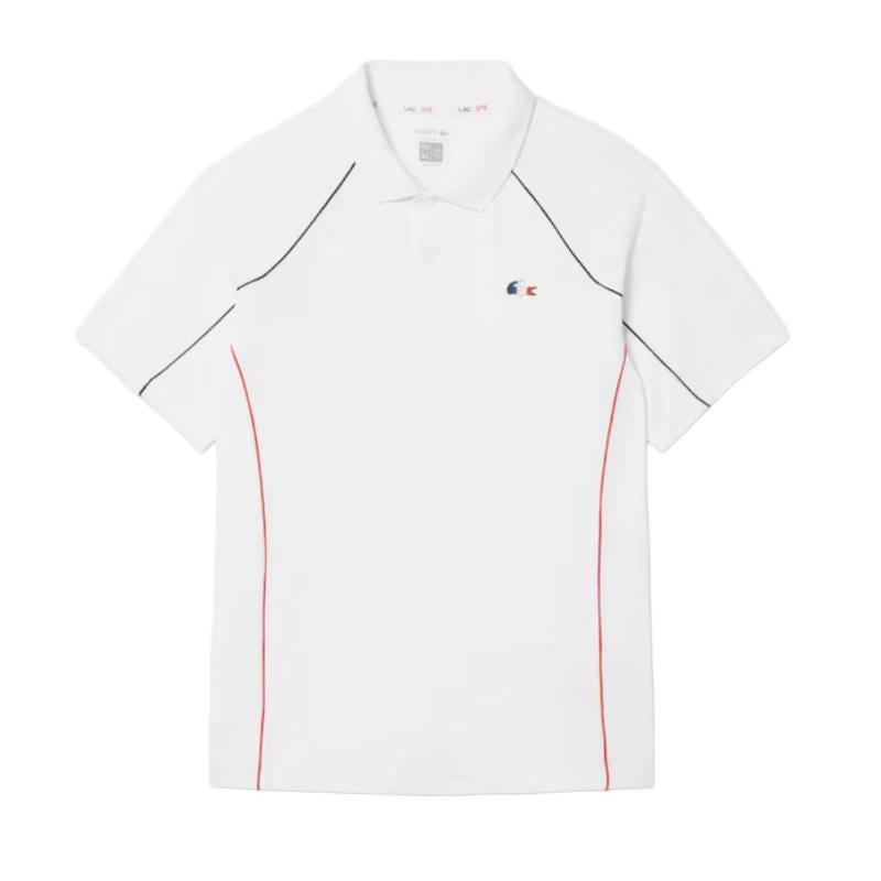 Polo Lacoste Tenis Francia Blanco