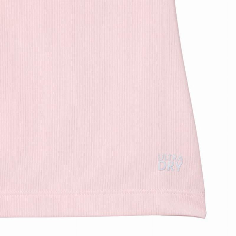 Polo Lacoste Ultra Dry Rosa Mujer