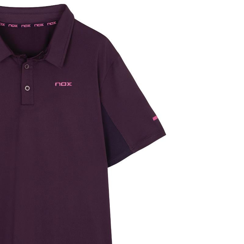 Polo Nox Pro Morado Oscuro