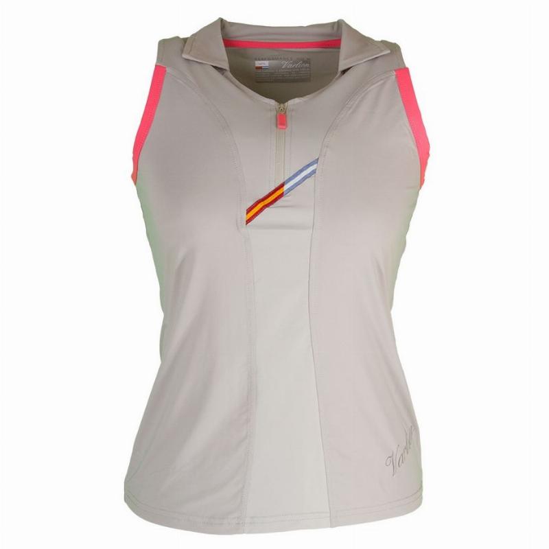 Polo Varlion M/C MD13S02 Gris Mujer
