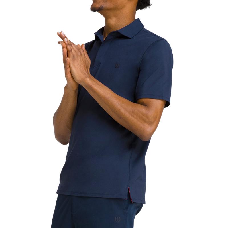 Polo Wilson League Azul Marino