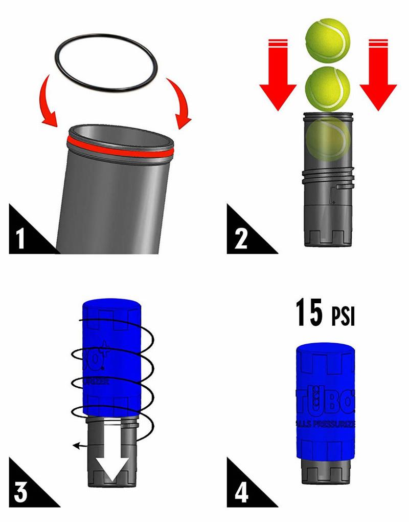 Couleurs de tubeplus de presse