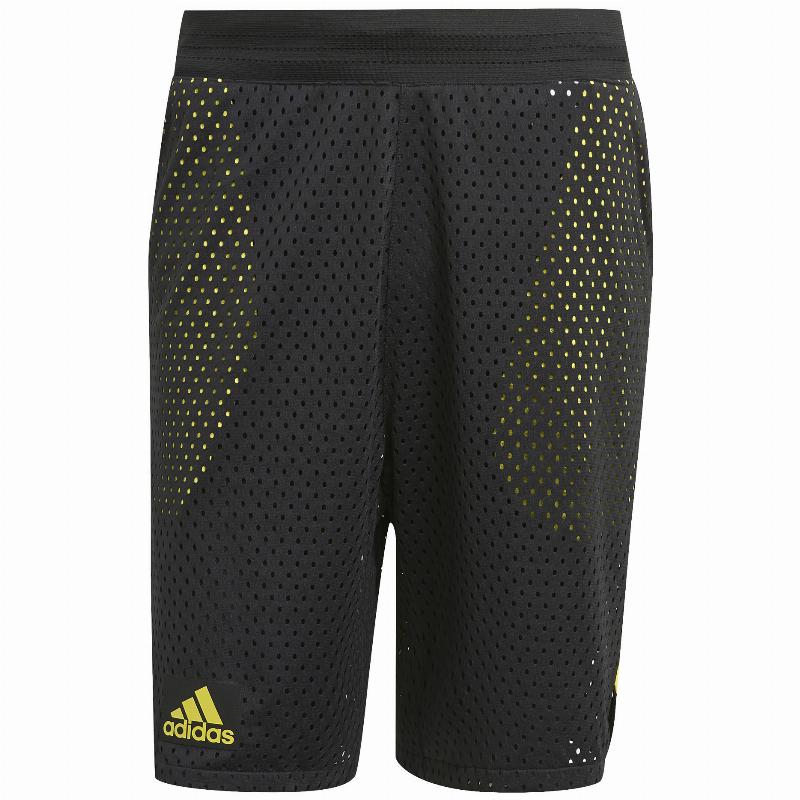 Adidas 2 in 1 Primeblue Black Yellow Short