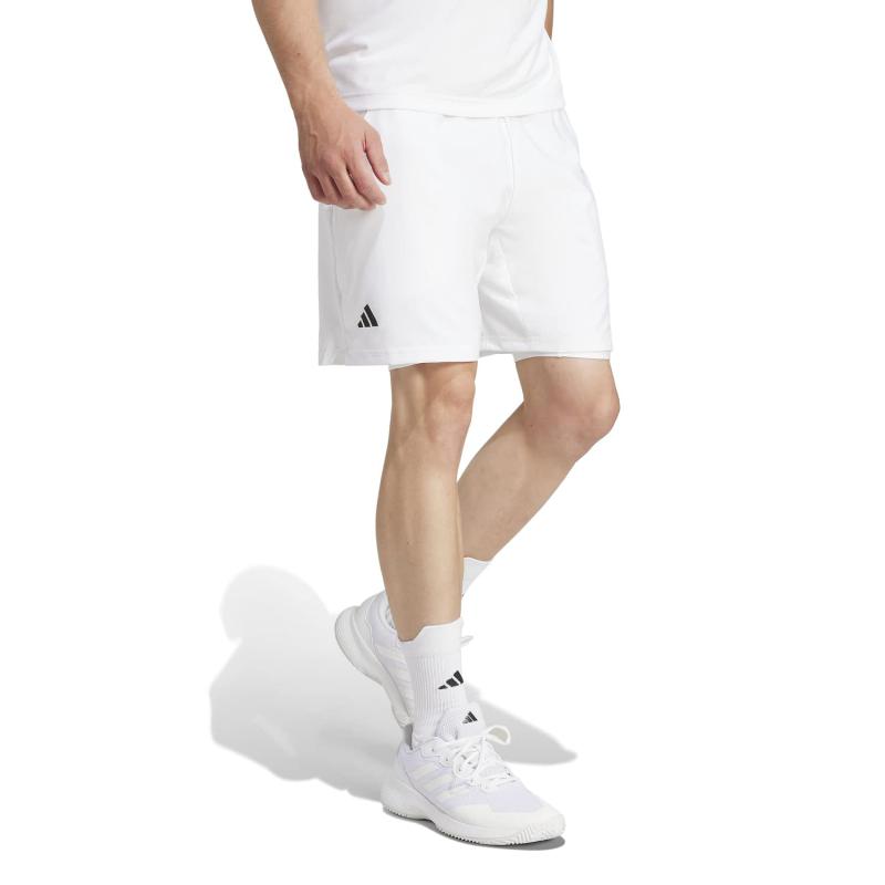 Short Adidas Club 2 en 1 Blanco
