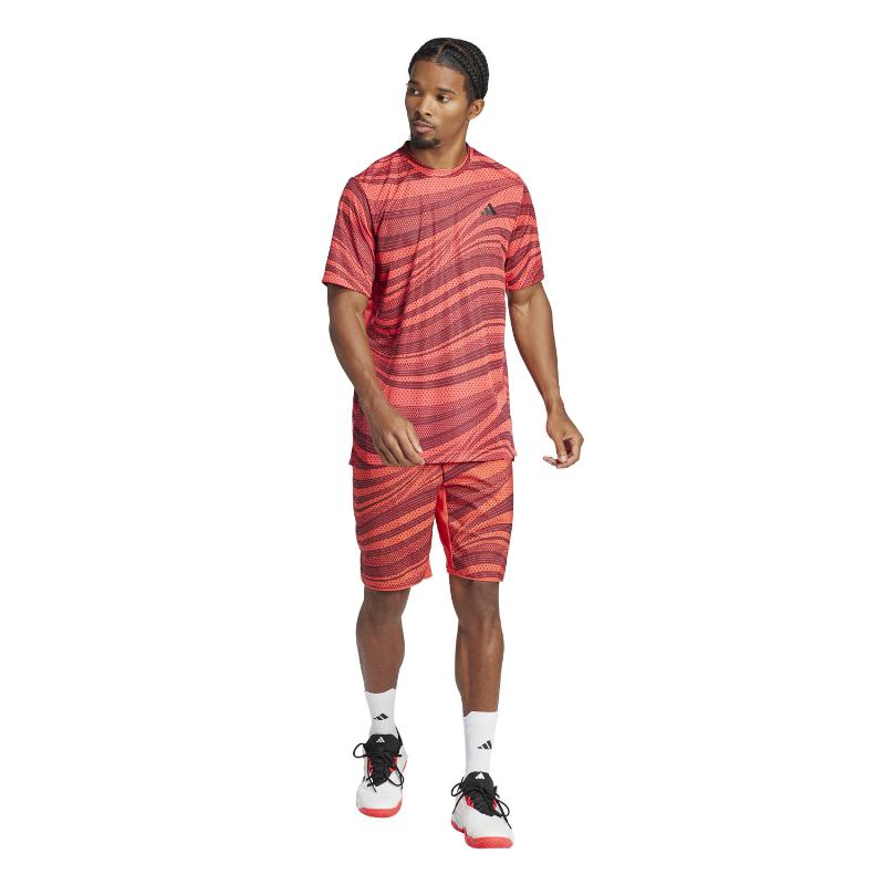 Short Adidas Club Graphic Rojo