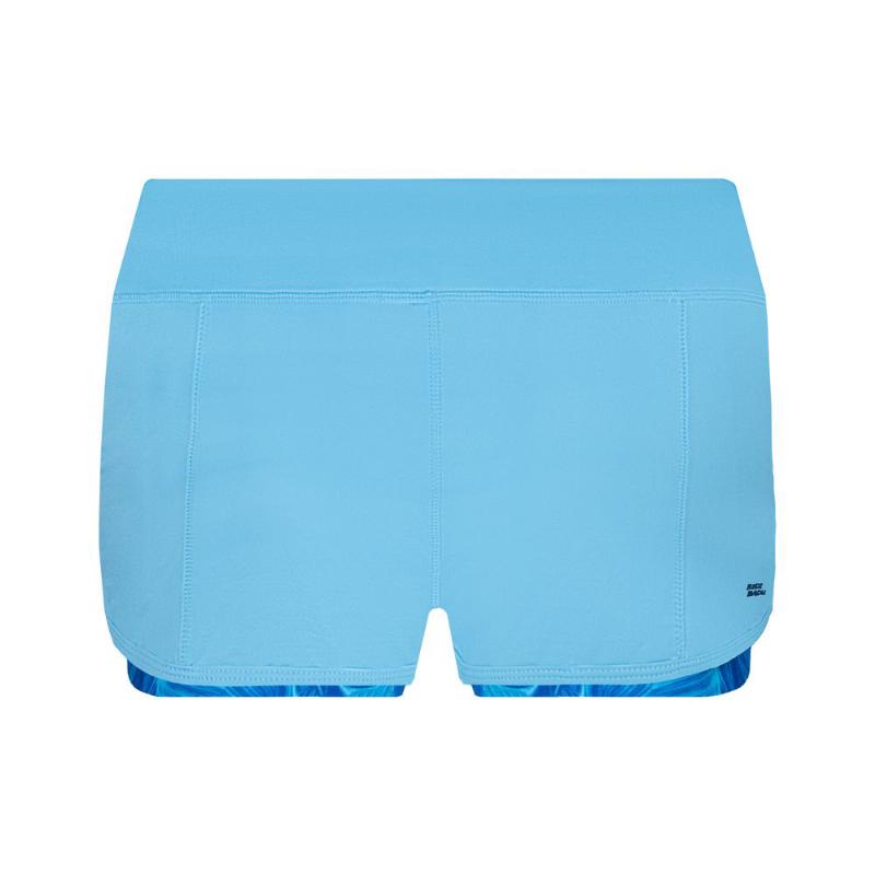 Short bidi badu light blue chidera woman