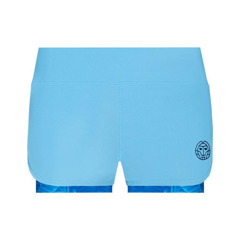 Short bidi badu light blue chidera woman