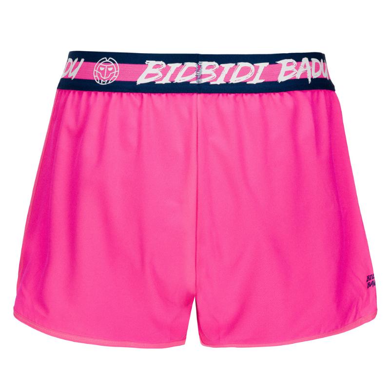 Short Bidi Badu Grey Rosa Azul Oscuro Junior