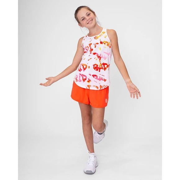 Short Bidi Badu Wild Arts stampato 2en1 Orange Mix Junior