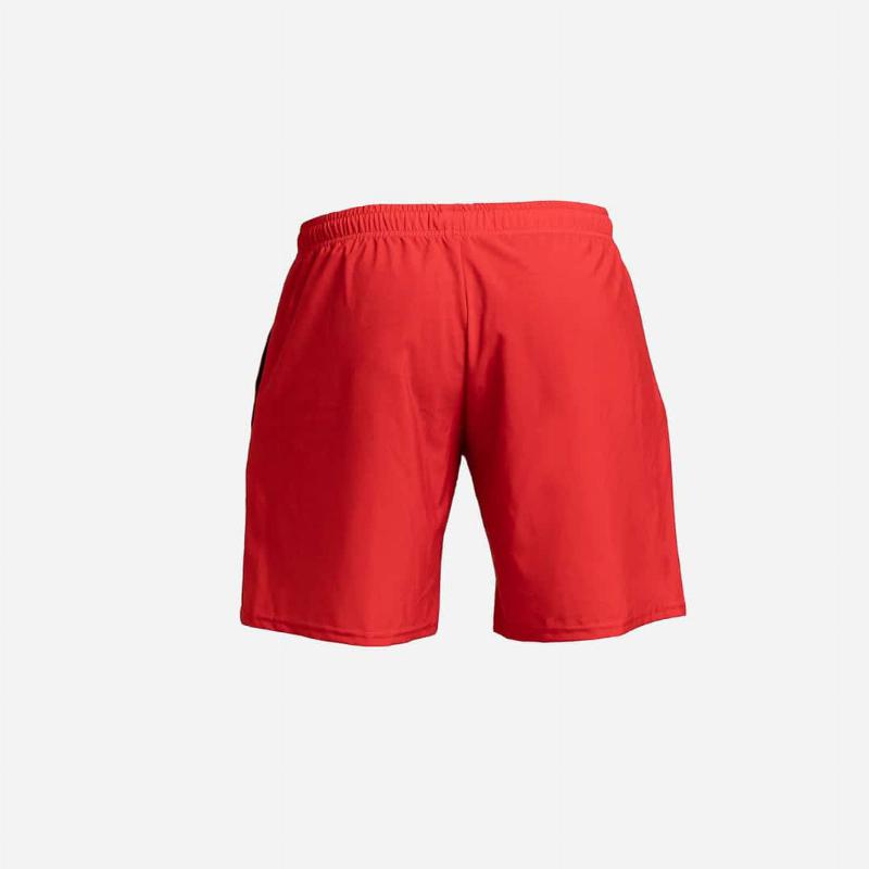 Short Black Crown Oulu Rojo Negro