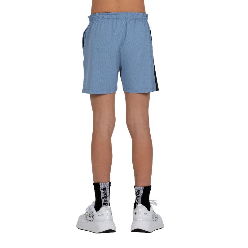 Short Bullpadel Campaza Azul Sombra Junior