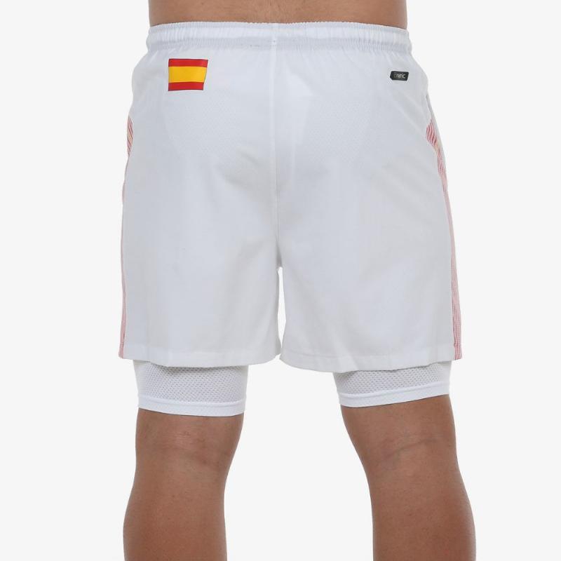 Bullpadel corto FEP Elaato Blanco