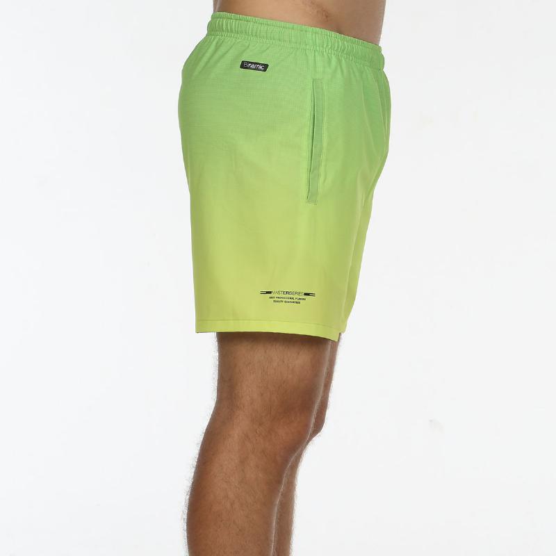 Bullpadel Morin Shorts Lemon Yellow Fluor