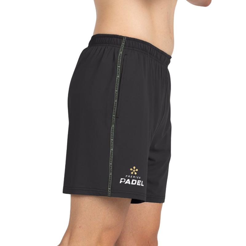 Short Bullpadel Premier Padel Preux Negro