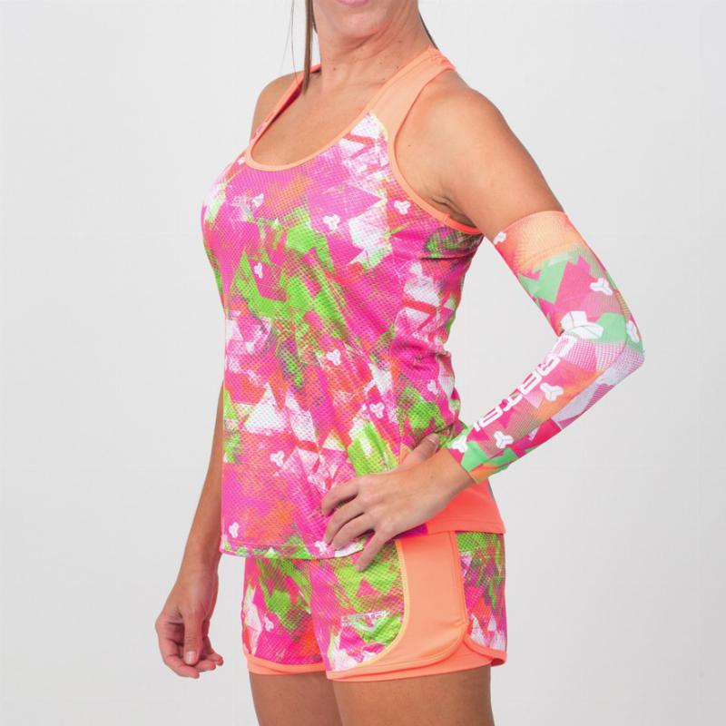 Short Cartri Colmy Naranja Rosa Verde Junior