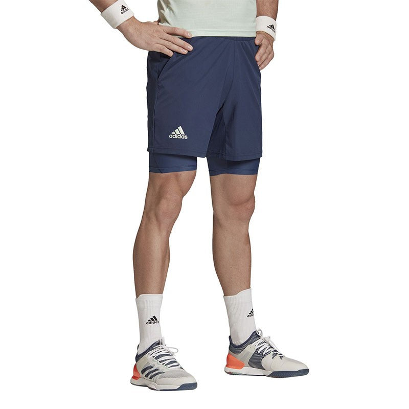 Short con Mallas Adidas Heat Ready 7''