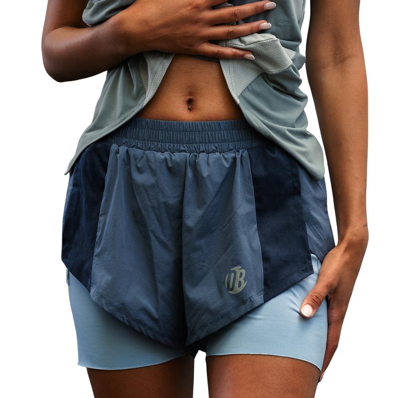 Pantaloncini Drybreak Dryquick Blu da donna