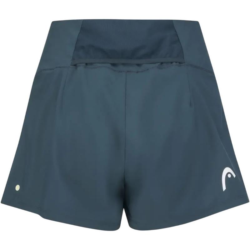 Short Head Dynamic Azul Marino Blanco Mujer