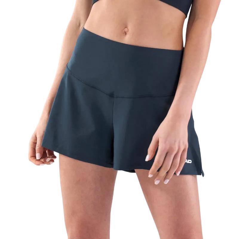 Short Head Dynamic Azul Marino Blanco Mujer