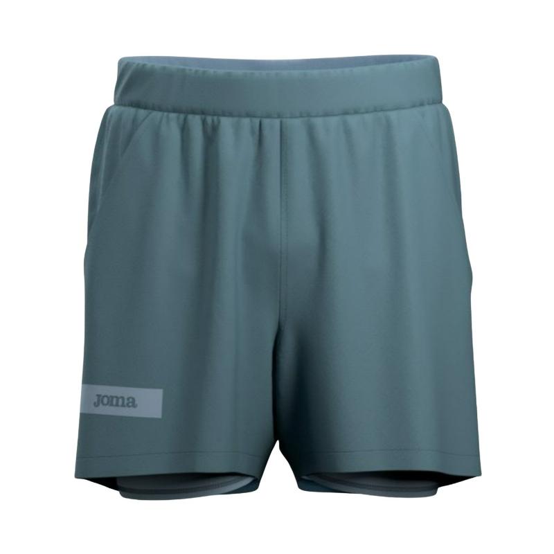 Short Joma Challenge Azul Verdoso