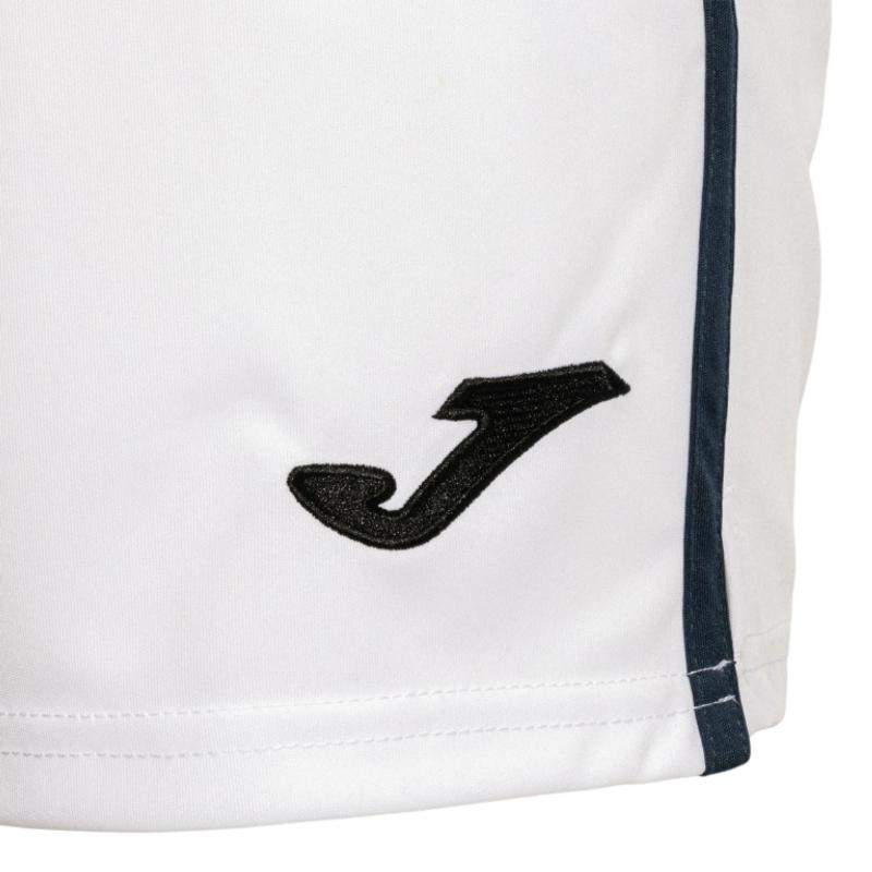 Short Joma Open III Blanco Azul Marino