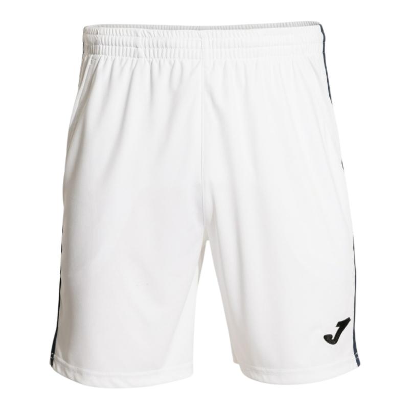 Short Joma Open III Blanco Azul Marino
