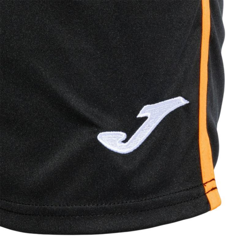 Short Joma Open III Black Orange Fluor