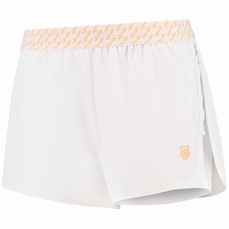 Short Kswiss Hypercourt 6 Blanco Mujer