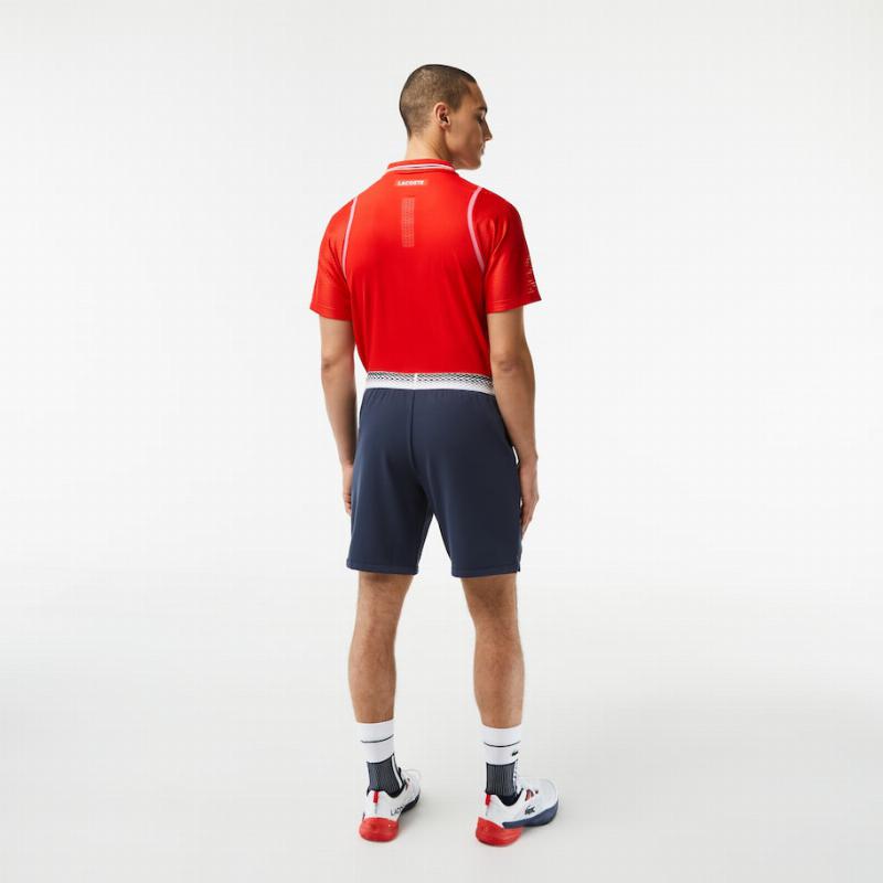 Short Lacoste Medvedev Azul Marino