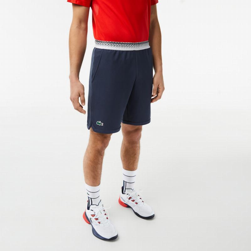 Short Lacoste Medvedev Azul Marino