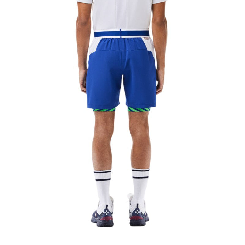 Short Lacoste Roland Garros Verde blu verde