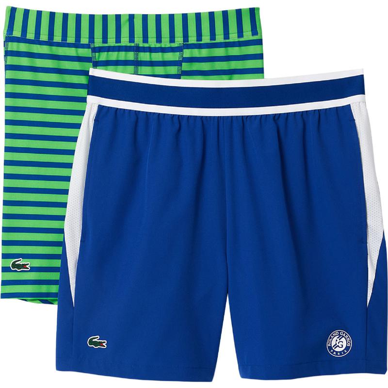 Short Lacoste Roland Garros Verde blu verde