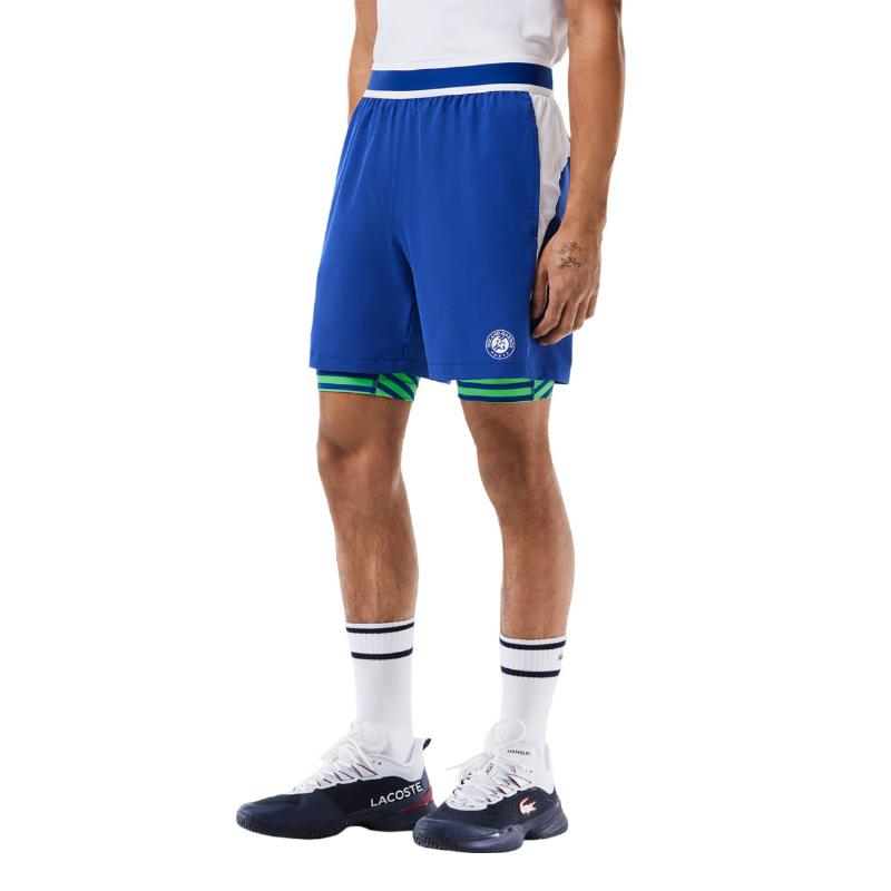 Short Lacoste Roland Garros Verde blu verde