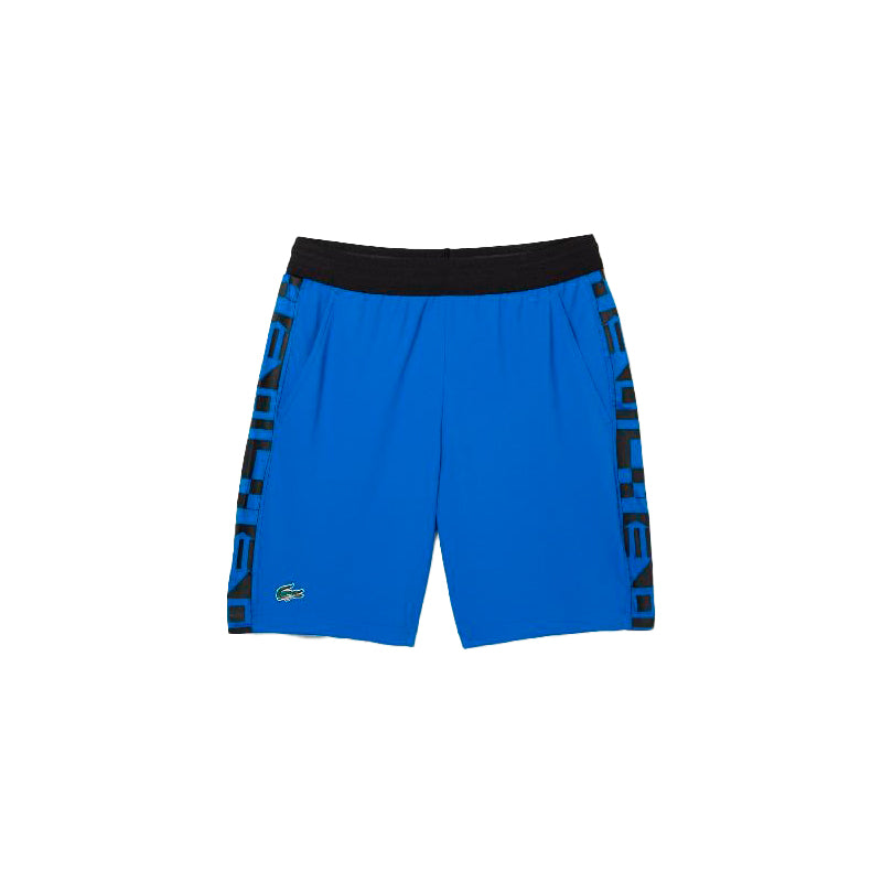 Short Lacoste Sport Blue Stampato