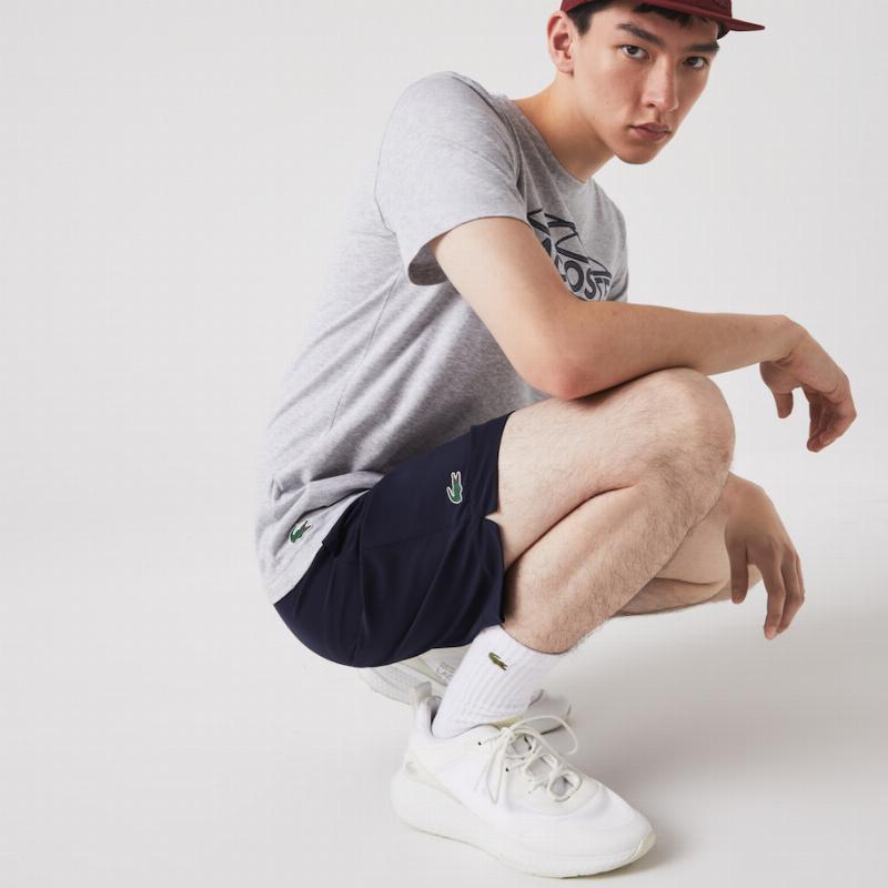 Lacoste Sport Navy Blue Shorts