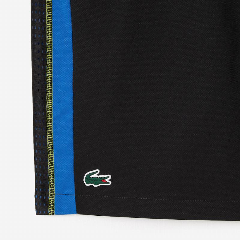 Short Lacoste Sport Yellow Black