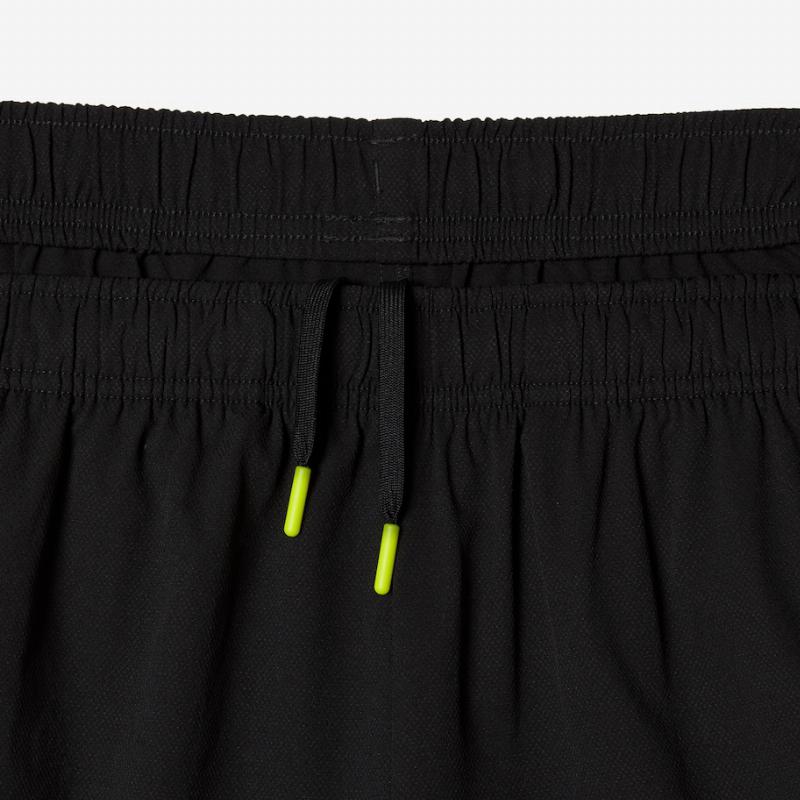 Short Lacoste Sport Yellow Black