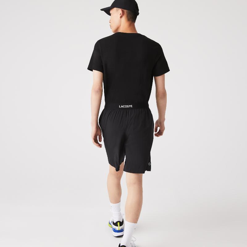 Kurzer Lacoste Sport Negro