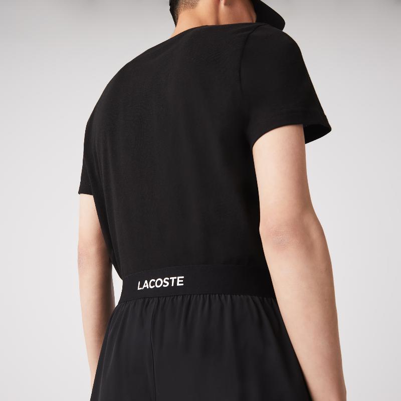 Kurzer Lacoste Sport Negro