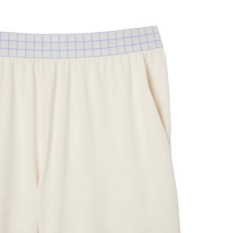 Short Lacoste Tenis Ultra Dry Blanco Roto