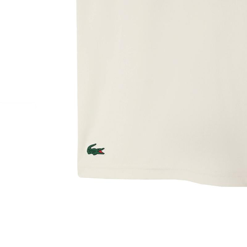 Short Lacoste Tenis Ultra Dry Blanco Roto