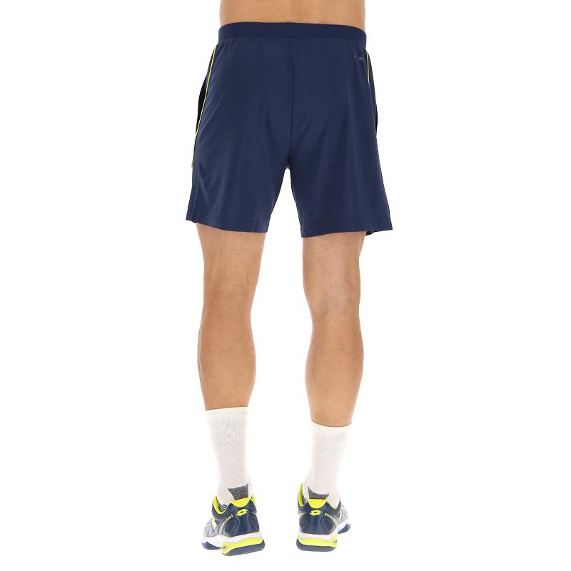 LOTTO SHORT LOTTO SUPERRAPIDA V Blue Denim Giallo Fluor