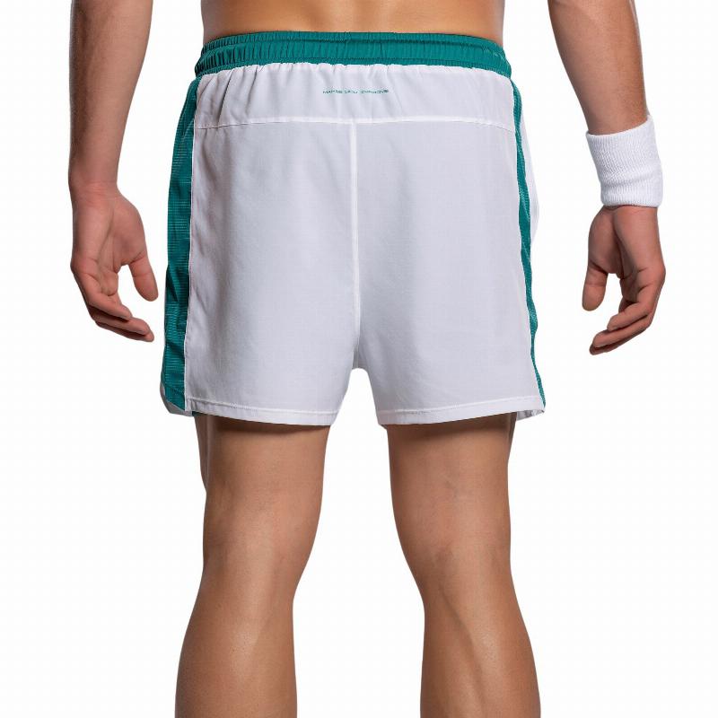 Short Nox Pro Blanco Verde Ivy