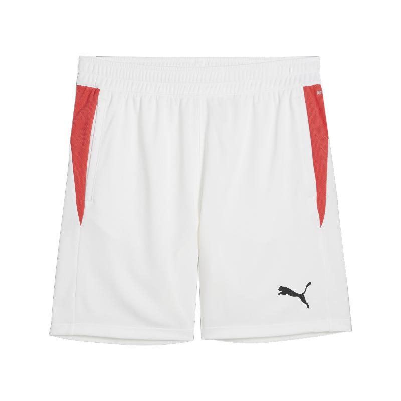 Puma White Red Short