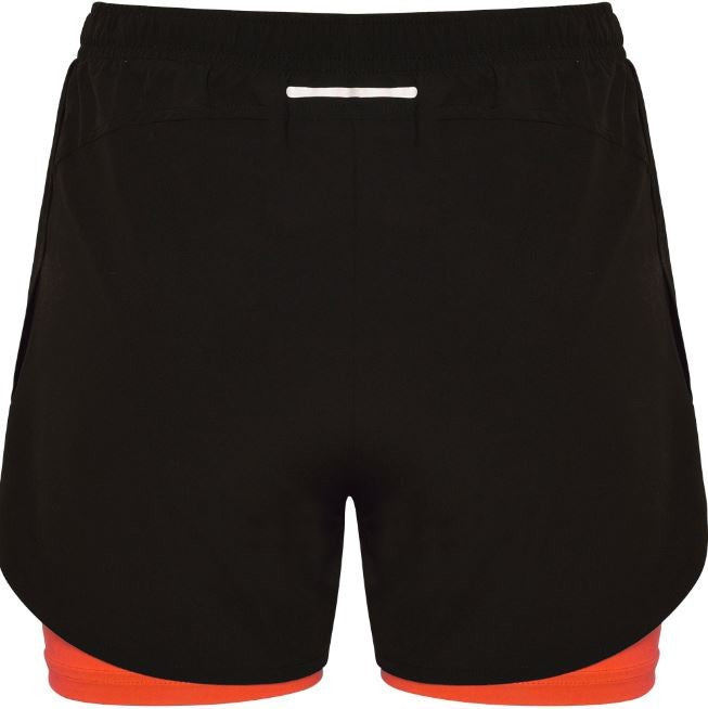 Short Roly Lanus Negro Coral Fluor