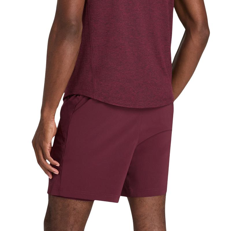 Short Wilson Doubleday 7 Lined Granate Royal