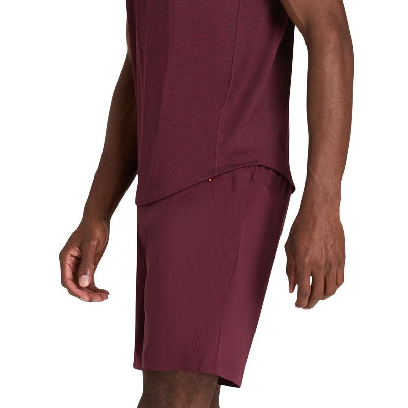 Short Wilson Doubleday 7 Lined Granate Royal