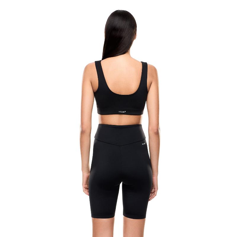Shorts Armani EA7 Vigor 7 Negro Mujer