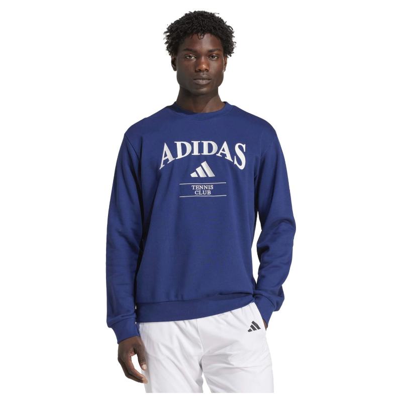 Sudadera Adidas Heritage Graphic Azul Oscuro