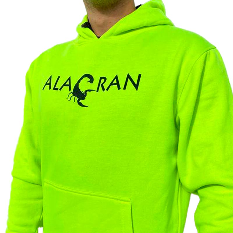 Schwarzer Fluorgelb Alacran Sweatshirt